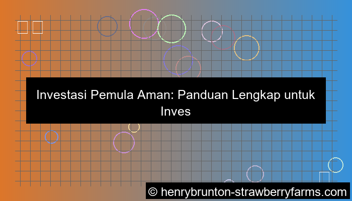 grafik investasi pemula aman