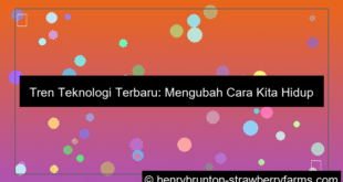 gambar tren teknologi terbaru