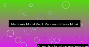 bisnis modal kecil