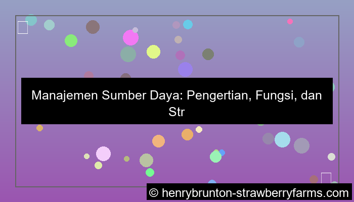 grafik manajemen sumber daya