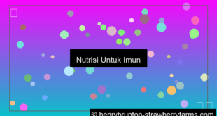 visual nutrisi untuk imun