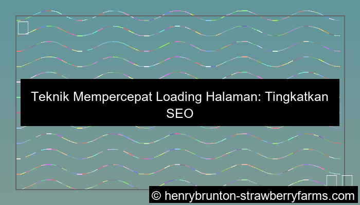 ilustrasi teknik mempercepat loading halaman