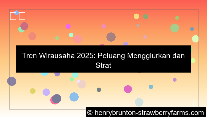 tren wirausaha 2025