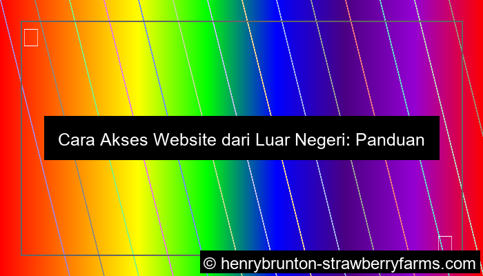 ilustrasi akses website dari luar negeri