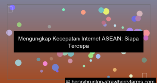 kecepatan internet negara ASEAN