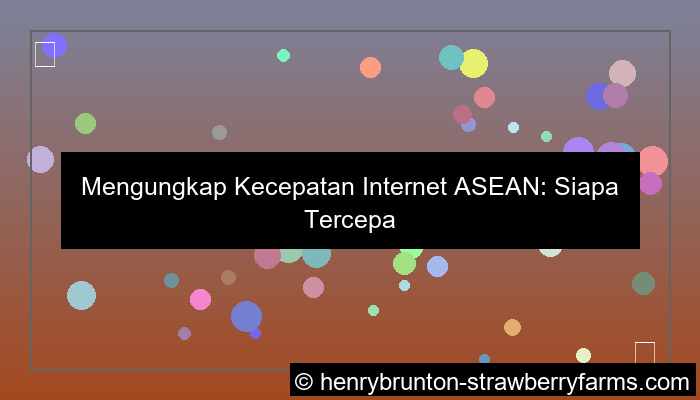 kecepatan internet negara ASEAN