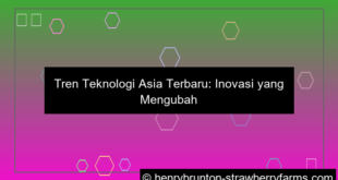 grafik tren teknologi asia terbaru