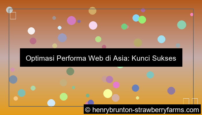 ilustrasi web performance optimization asia